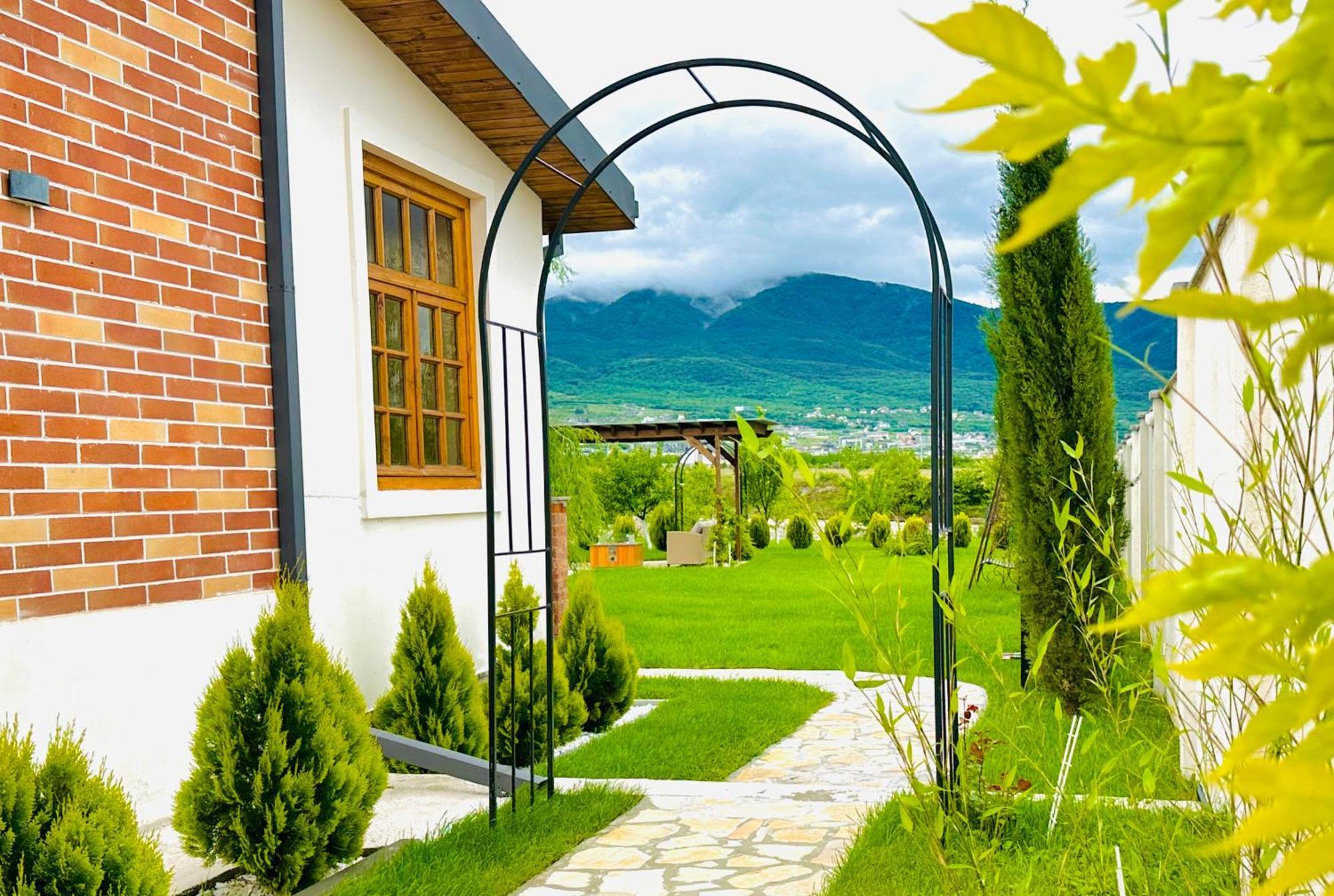 Entire Villa Near Tbilisi Nature Reserve With Panoramic View มซเคทา ภายนอก รูปภาพ