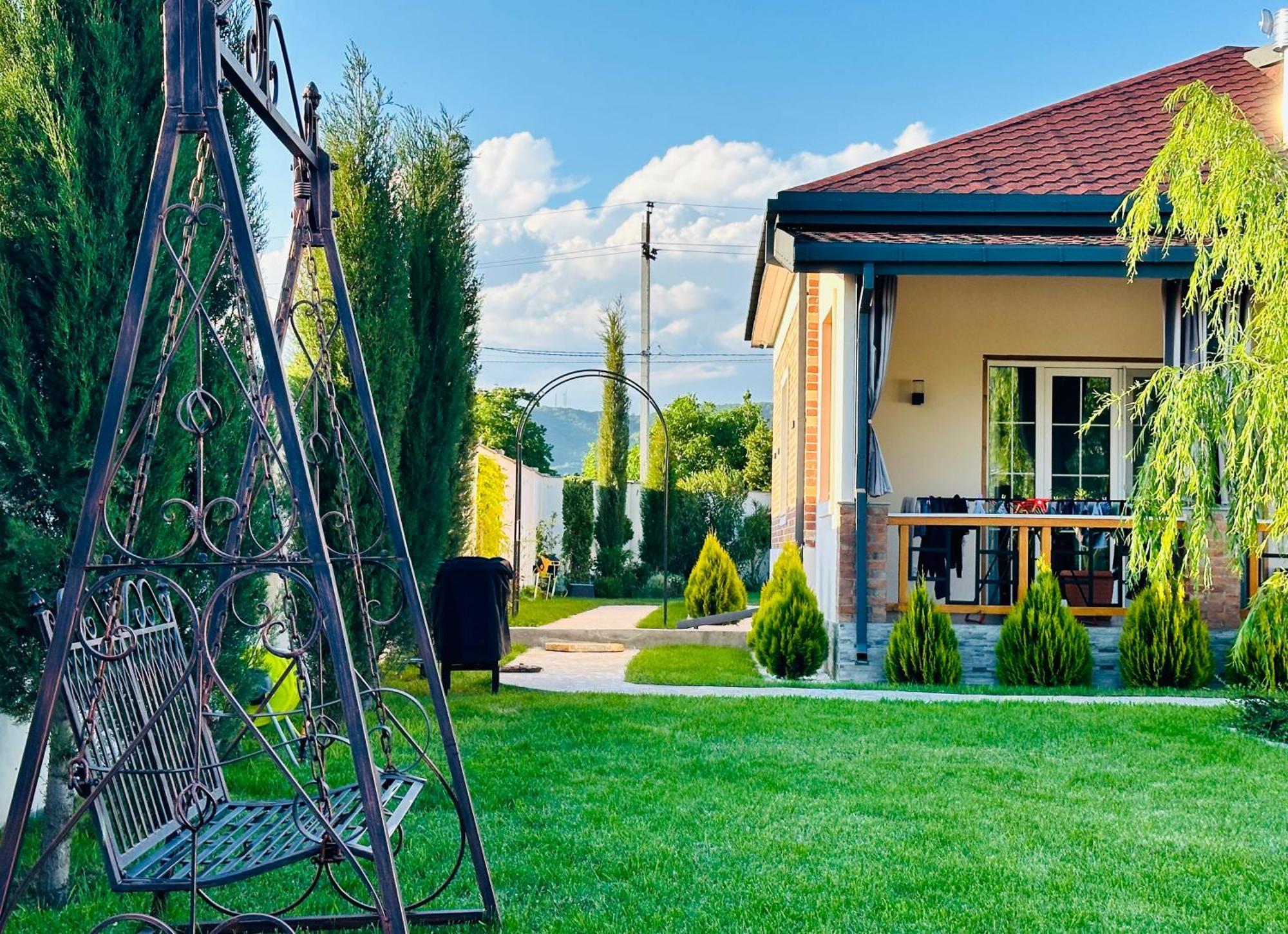 Entire Villa Near Tbilisi Nature Reserve With Panoramic View มซเคทา ภายนอก รูปภาพ
