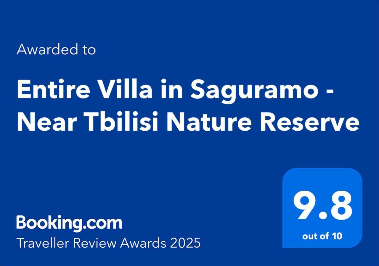 Entire Villa Near Tbilisi Nature Reserve With Panoramic View มซเคทา ภายนอก รูปภาพ